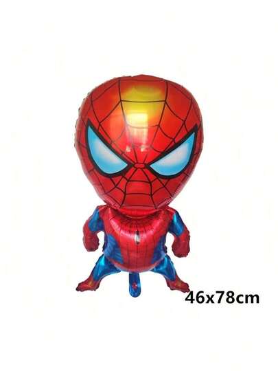 Marvel 5pcs Avengers Q-Edition Balloon Set Cute Superhero Character Balloon Birthday/Party/Festival Accessories