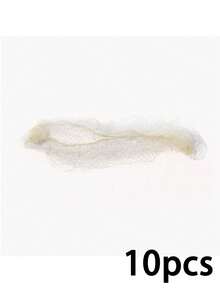 20/10个装隐形超薄发髻网配花朵发夹，芭蕾舞演员和空姐发型工具，母亲节、圣帕特里克节、复活节女士礼物 - 彩色 - 查看 19