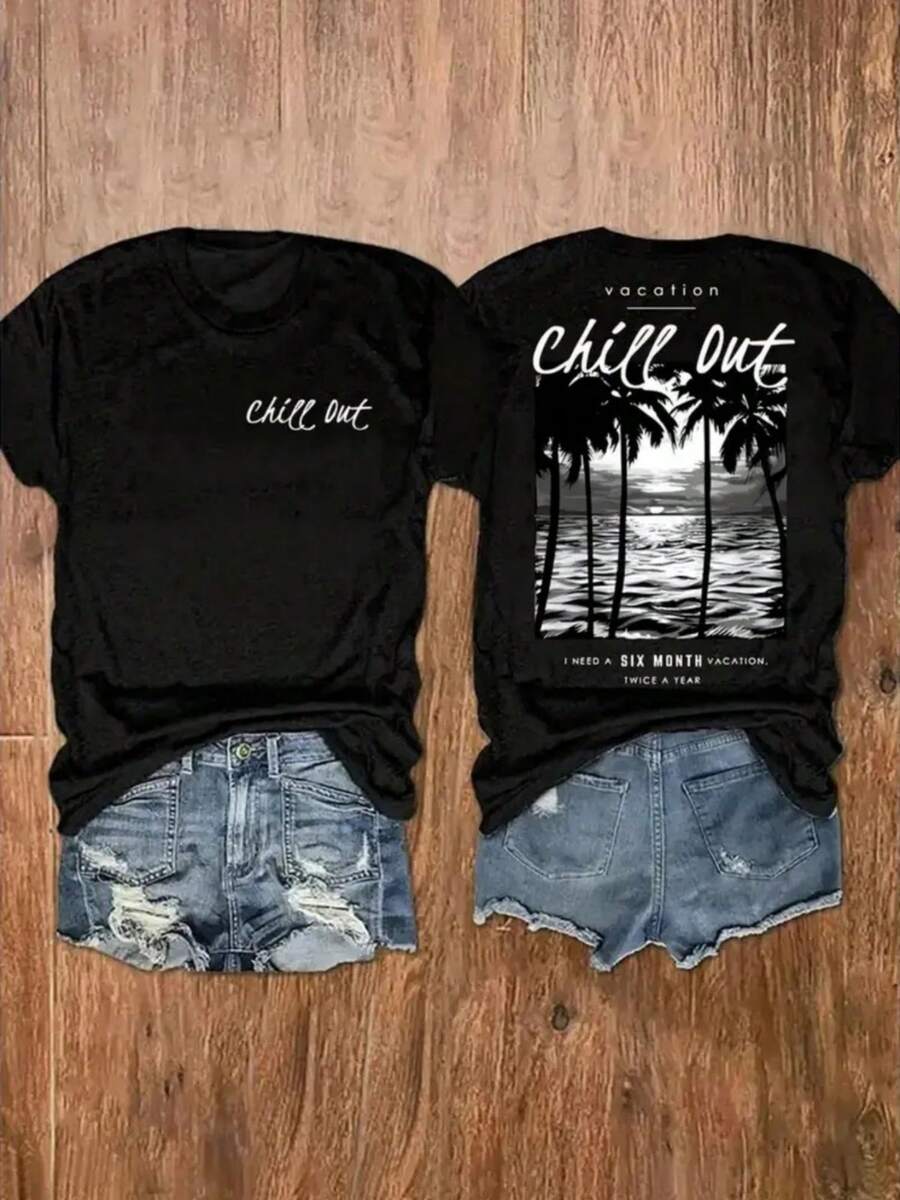 Women T-Shirts - Black - View 1