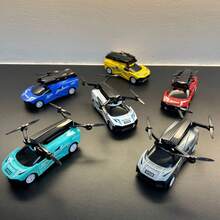 1pc New Energy Alloy Car Model, Creative Flying Vehicle Car, Gift For Boys - Multicolor - View 3
