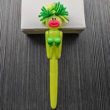 机器人拳击笔，可爱卡通互动减压笔，小学生减压圆珠笔，中性笔，趣味礼物 - 機器人拳擊筆 - 查看 4