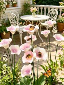 3pcs Ceramic Feeding Bowls, Bee Feeder, Butterfly Waterer, Handmade Ceramic Feeding Dishes. Suitable For Indoor Decor And Outdoor Bee Feeding - A - View 6
