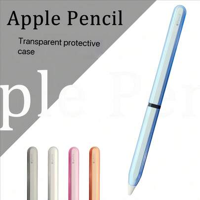 兼容 Apple Pencil Pro 和 Pencil 2 的保护套，iPad 防滑配件。TPU 材质提升书写体验。多色保护套，带防滑笔套。全封闭模块化设计。易于清洁且防污。包含 2 个替换笔尖。完美贴合触控笔。