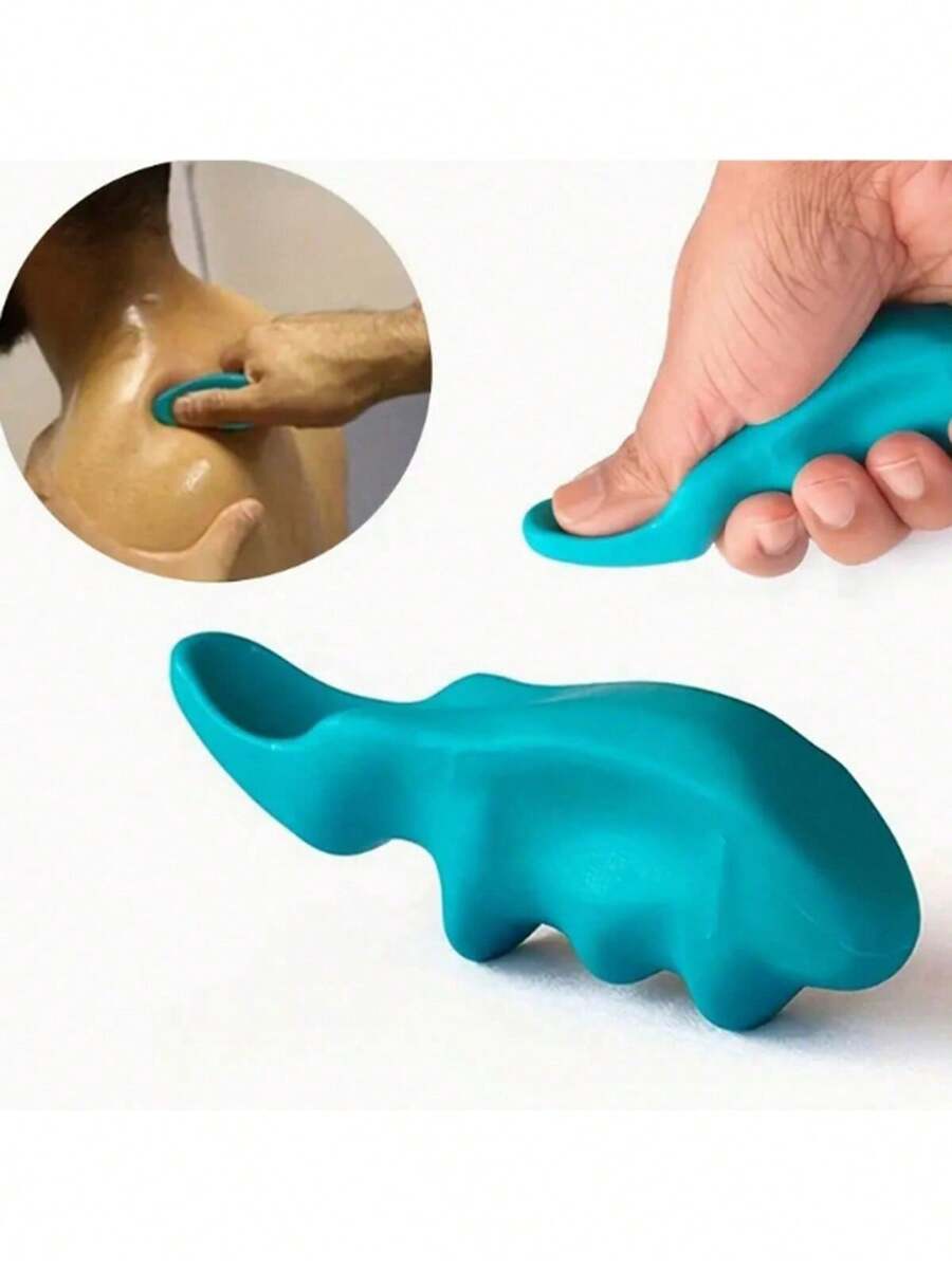 1个迷你绿色拇指按摩器，适用于按摩身体穴位，保健 - 彩色 - 查看 1