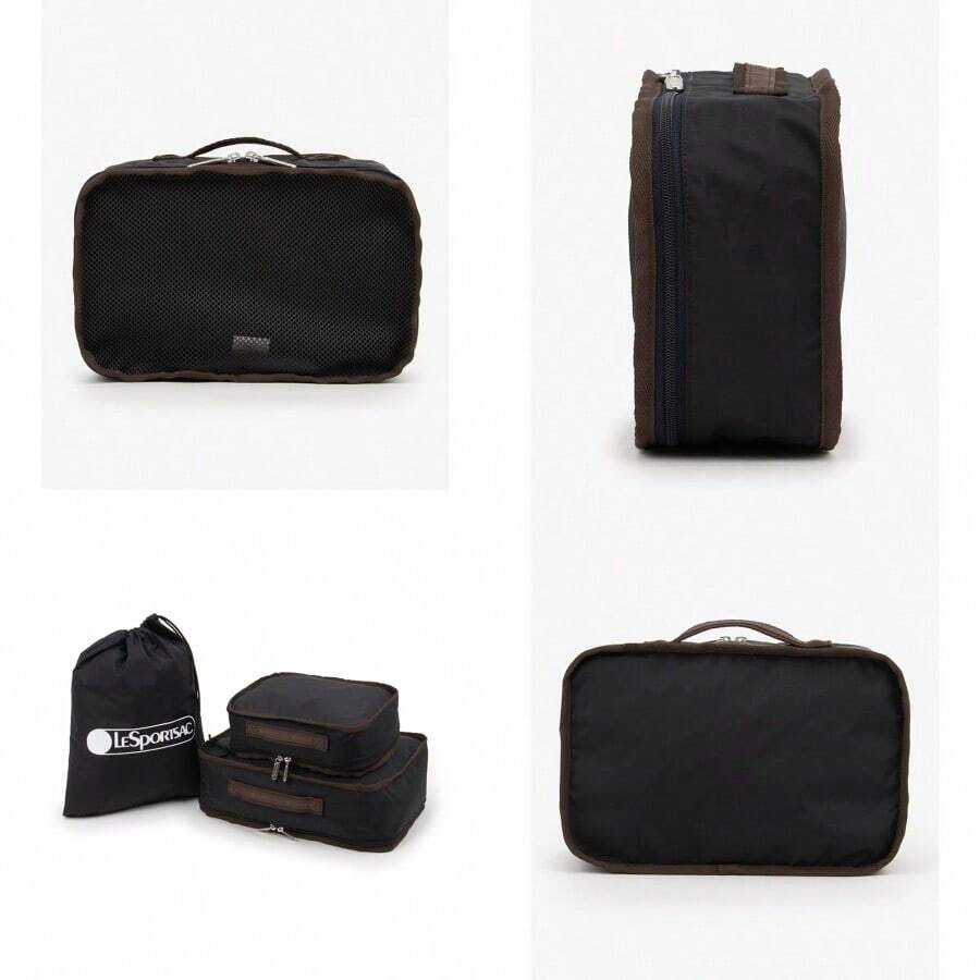 Travel Bag Sets - Deep Sea / Chocolate Negro - View 1