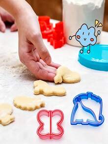 3/2/1pcs Cartoon Sandwich Cutter & Sealer | Bread Mold Sandwich Slicer - View 4