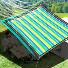 Four-Color Shade Net, Shade Cloth,Solar Screen,Shade Sail,Sun Screen,Shade Netting,Suitable For Courtyards, Farms,Pergolas, Patios, Plant Insulation Nets, Balconies, Garages, Lawns, Walls, Outdoor Activities, Privacy Screens, Fences, Awnings - Four-color Outdoor Sunshade Net & Sunscreen Net - View 5