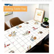 1Roll Kitchen Anti-Oil Sticker Fire-Resistant High-Temperature Countertop Cabinet Desktop Reflective Wallpaper Waterproof Moisture-Proof Mildew-Proof Self-Adhesive - Three Meals and Four Seasons - View 3