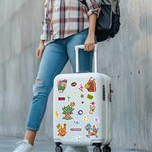 100/200pcs Vintage/Cartoon Pattern Creative Sticker Pack, Suitable For Decorating Tablets, Luggage, Bicycles, Skateboards, Laptops, Phones, Cups, DIY Gifts - Multicolor - View 7
