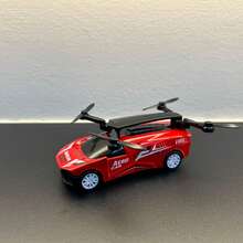 1pc New Energy Alloy Car Model, Creative Flying Vehicle Car, Gift For Boys - Multicolor - View 19
