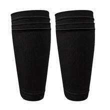 2 Set - Pelindung Tulang Kering, Pelindung Tulang Kering Sepak Bola, Kaus Kaki Pelindung Tulang Kering Sepak Bola, Manset Kompresi Kaki dengan Kantong Pelindung Tulang Kering, Cocok untuk Pemula, Atlet Elit, Pria dan Wanita - beraneka warna - View 12