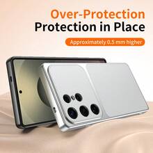 Light Luxury Lamb Leather TPU Case For Samung Galaxy S25 S25Plus S25Utra S25FE S26 S26Plus S26Utra Case - Black - View 5
