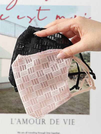 1pc Women's Rhinestone Textured Breathable Decorative Face Mask, Luxury Fashion Decor Mask, Suitable For Various Face Shapes, Women's Outdoor Decorative Accessory