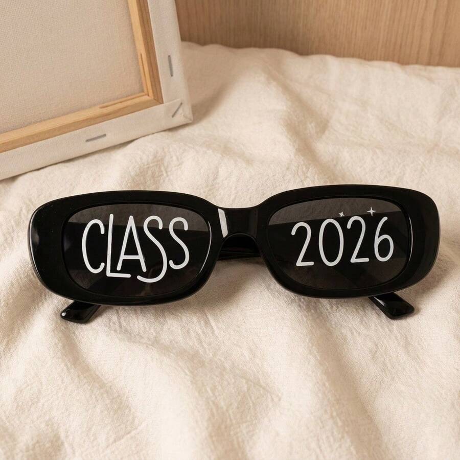6件/3件/1件 2026畢業派對眼鏡,DIY創意新穎畢業派對拍照道具,畢業派對裝飾,「畢業」主題派對禮物,畢業生派對活動道具眼鏡,畢業典禮派對道具,趣味畢業典禮裝飾眼鏡用品,畢業典禮派對配件,畢業生眼鏡,畢業派對眼鏡,非常適合派對用品和拍照道具,畢業禮物,DIY眼鏡,畢業派對裝飾,適用於高中和大學畢業生派對眼鏡 - 黑色 - 查看 1