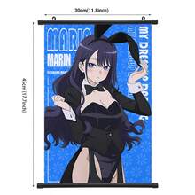 1pc Japanese Anime Style Poster, Suitable For Teen Bedroom Decor, Stress Relief Artwork, Creative Birthday Holiday Gift - Multicolor - View 12