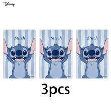 Disney Stitch Blue White Stripe Cute Towel 1-Pack, 2 Packs, 3 Packs, 4 Packs, 5 Packs, 6-Pack For Bathroom & Home - 18x26in - View 10