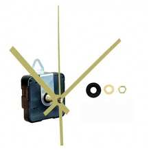 1 Set Quartz Clock Movement DIY Kit, 23mm Shaft Length, Includes 1 Pair Gold Clock Hands, For Repairing, Replacing, Making Wall Clocks & Desk Clocks, Suitable For Home & Office Decor, Great Gift For Clock Enthusiasts - Gold - View 3