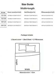 4 Stücke/Set (1 Stück Bettbezug + 1 Stück Bettlaken + 2 Stück Kissenbezüge) Neues Rankenblumen Muster Muster, hautfreundlich, atmungsaktiv Flanell Bettwäsche-Set, feuchtigkeitsableitend, weich, strapazierfähig, waschbar, antibakteriell, dicke Bettdecke Schutzhülle, geeignet für Schlafzimmer, Gästezimmer, Studentenwohnheim, Etagenbett, ganzjährig für alle Geschlechter - Huaqi - Übersicht 9