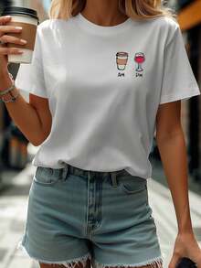 Women T-Shirts - White - View 6