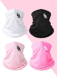 1/2/3/4 piezas Máscara facial con diseño de calavera unisex, adecuada para ciclismo, senderismo, fiestas, esquí - Estilo E - Ver 7
