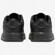 Nike Air Force 1 Low Lace Boys' Toddler White Casual Sneakers IF1674-100 | Court-To-Street Style, Iconic Silhouette - 黑色 - 查看 5