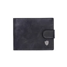 1pc New Vintage Stylish Multi-Functional Snap Closure Wallet, Versatile Card Holder For Young Men, Gift - Black - View 9