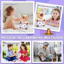 Nasjac Juguete de Peluche, 42CM Peluche de Animal de Conejillo con Ropa, Peluche Suaves Siesta y Compañero de Juego, Almohada de Felpa Regalo para Niños Niñas Q4LV - Estilo 2 - 28CM - Ver 2
