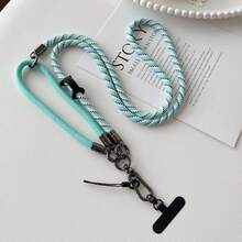 Three-In-One Multi-Functional Mobile Phone Lanyard, One Rope For Multiple Uses, Crossbody Strap, Neck Lanyard, Arm Short Rope - Đỏ / Hồng - Xem 9