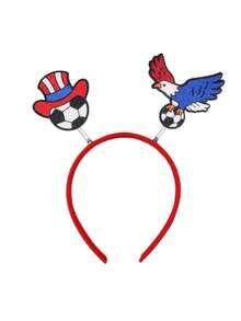 1pc World Cup Headband, Fan Cheering Accessory,Suitable For Sports Events, Parties, Portable And Easy To Wear, Essential Cheering Accessory For Football Matches - Multicolor - View 7