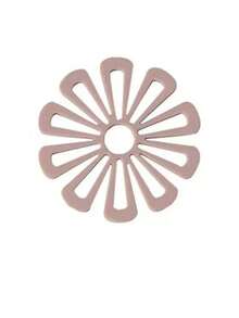 1 件装硅胶隔热餐垫，隔热垫，餐桌垫，杯垫，防滑，耐热，防水，圆形，适用于热菜、锅具和杯子 - 仅限手洗，耐用尼龙材质 - 彩色 - 查看 10