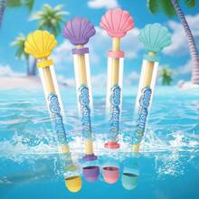 Kids Pull-Out Shell Water Gun, Pull-Out Design, Large Water Capacity, Suitable For Swimming Pool, Beach, Lawn And Water Park - Multicolor - View 1