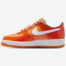 Nike Air Force 1 '07 LV8 Edge Men's Casual Sneakers Safety Orange/White HV9405-800 | Court-To-Street Style, Iconic Silhouette - 橘色 - 查看 4
