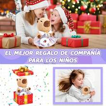 Nasjac Juguete de Peluche, 42CM Peluche de Animal de Conejillo con Ropa, Peluche Suaves Siesta y Compañero de Juego, Almohada de Felpa Regalo para Niños Niñas Q4LV - Estilo 2 - 28CM - Ver 6