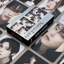 55pcs/Box Photo Cards, Japan Limited Edition Ashes To Light K-POP Merchandise, SKZ Fan Goods, Collectible Photo Cards, Stickers, Holiday Gifts - Multicolor - View 8