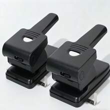 Máy đục lỗ 2 lỗ chuyên dụng 70 tờ, đục lỗ áp lực cao cho giấy dày, dụng cụ đóng gáy văn phòng phẩm, mạnh mẽ/dễ sử dụng/2 lỗ. - 70 trang / 2 tập - Xem 7