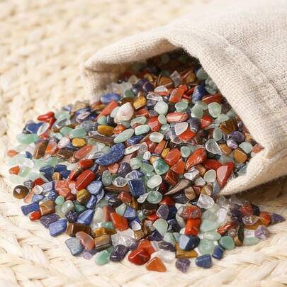 300g Natural Aquarium Substrate Sand | 0.2-0.5mm Uniform Gravel | For Fish Tank Bottom Bed, Flower Pot Landscaping & Terrarium Aquascaping Decorative Stones