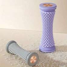 1 Easy To Roll Foot Fascia Decompression Roller - PVC Foot Massager, Used For Muscle Relaxation, Yoga, And Arch Support, Ideal For Home Exercise, Father's Gift - Multicolor - View 7