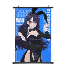 1pc Japanese Anime Style Poster, Suitable For Teen Bedroom Decor, Stress Relief Artwork, Creative Birthday Holiday Gift - Multicolor - View 3