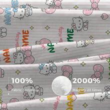 SANRIO 1pc Kuromi Theme Pattern Flannel Blanket, Customizable Name, Style - Suitable For All Seasons, Soft, Perfect For Sofa And Outdoor - Ideal Birthday And Holiday Gift For Family And Friends - Multicolor - View 10