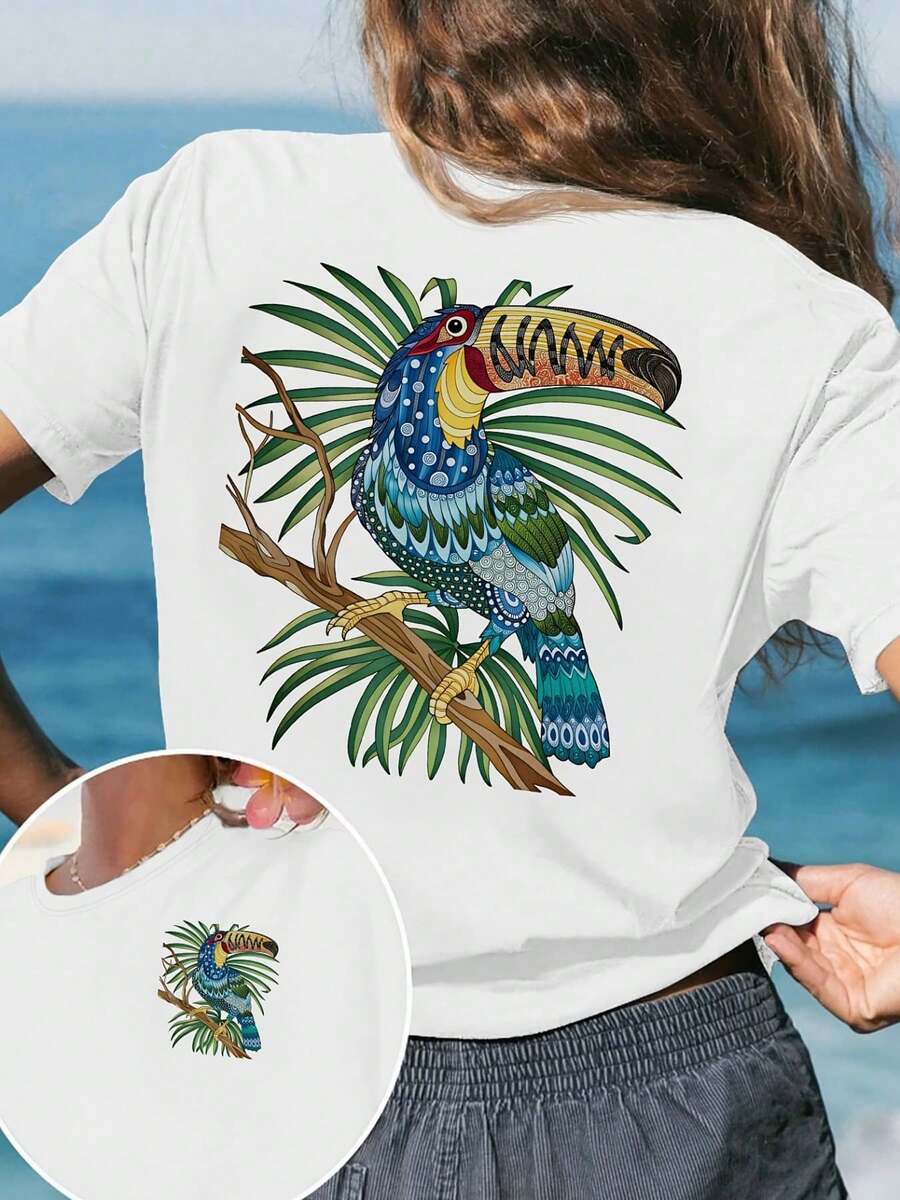 Women T-Shirts - White - View 1