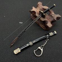 1件全新热销饰品吊坠，库伊娜的黑剑雪姬沙15厘米合金武器模型手办 - 生日礼物、复活节礼物、情人节礼物、礼品、玩具、新品畅销、新品上市、动漫玩具、情侣玩具、角色扮演玩具、创意玩具、情侣礼物、武器模型、动漫武器模型 - 彩色 - 查看 4