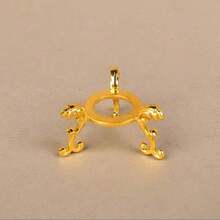 1 Buah Alas Kristal Elegan dari Logam - Dudukan Pajangan untuk Bola Kristal dan Perhiasan - Sempurna untuk Dekorasi Rumah - 1PC - View 8