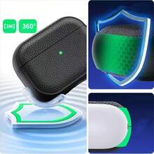 Black Shock-Proof Headphone Protective Case, Suitable For Pro2/Pro/Pro3/4/3, Full-Coverage Protective Case - Black - View 4