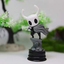 1pc Hollow Knight - Abyss Figurine Collectible Decoration Toy, Suitable For Car/Desktop/Home Decor, Made Of PVC Material, Can Be Used As Statue Ornament Or Fan Gift/Collectible, Also Applicable For Computer Case/Garden/Cake Decoration. - Black and White - View 10