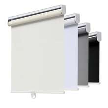 Cordl Roller Shades Blackout Blinds For Windows Room Darkening Rolled Up Shades With Spring System UV Protection Window Shades Door Blinds For Home And Office 36" W X 72" H Ivory - 36W X 72H - View 7