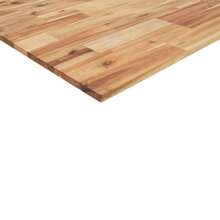 vidaXL Schweberegale 2 Stk. 120x40x2 Cm Massivholz Akazie Ölbehandelt - Tabac - Voir 8
