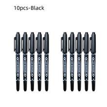 100pcs/30pcs/15pcs/4pcs/1pc Permanent Marker Pens - Waterproof & Ink, Black, Blue And Red, Suitable For Art, Sketch, School And Office Use Back To School - Double-ended Marker Pen - View 13