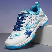 Unisex Solid Color Professional Badminton Shoes, Suitable For Indoor And Outdoor Sports, With Shock Absorption And Anti-Slip Function, Also Suitable For Table Tennis - White - View 8