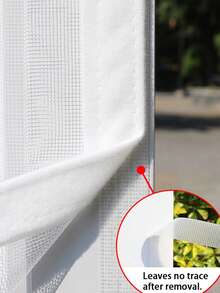 Set Of White Self-Adhesive Magic Tape Window Screens For Anti-Mosquito And Insect Prevention | Window Mesh Screen | Easy Installation | Fine Mesh - White Screen - View 3