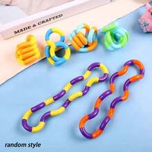 Set de 3 piezas de juguetes antiestrés de cubo de estado de ánimo de unicolor de moda - A - Ver 1